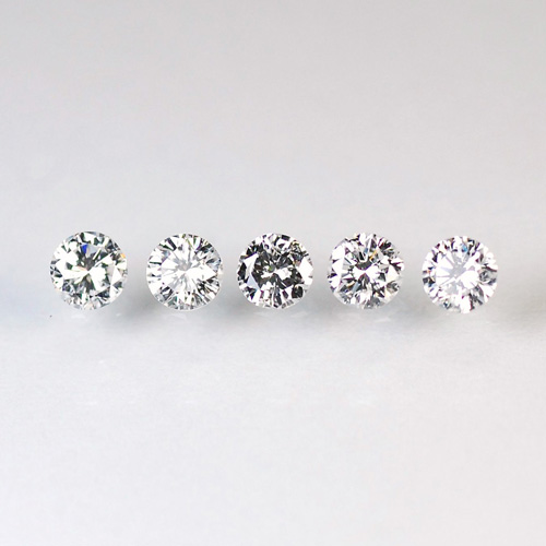 ダイヤモンド（4ピース） [016201-1039] : 天然石、宝石ルース(裸石