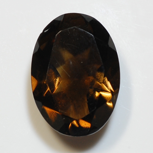 スモーキークォーツ（煙水晶） [026201-0545] : 天然石、宝石ルース(裸